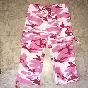 Cargo water capris